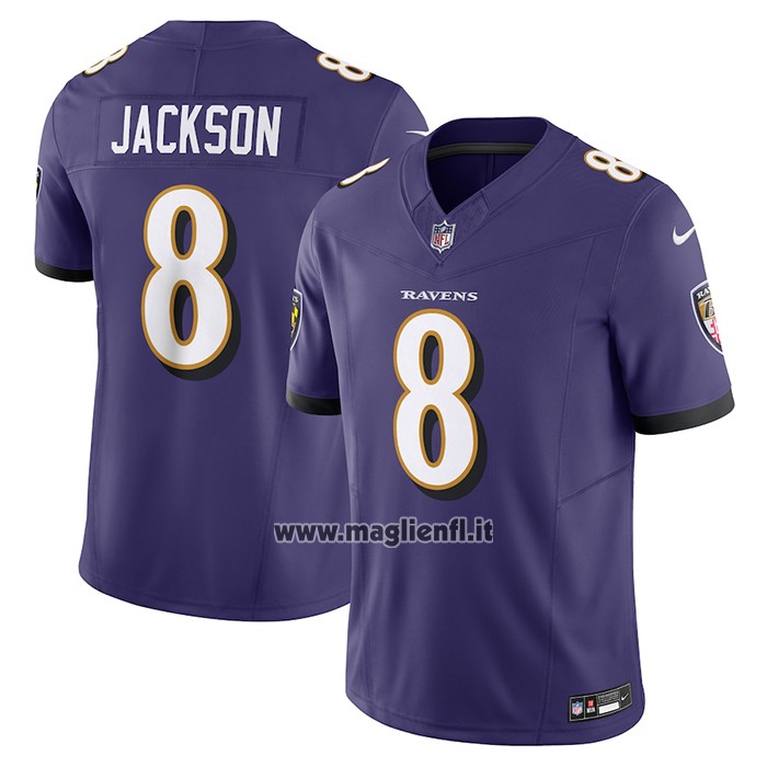 Maglia NFL Limited Baltimore Ravens Lamar Jackson Vapor F.u.s.e. Viola